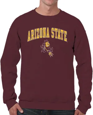 Campus Colors Adult Arch & Logo Soft Style Gameday Crewneck Sweatshirt