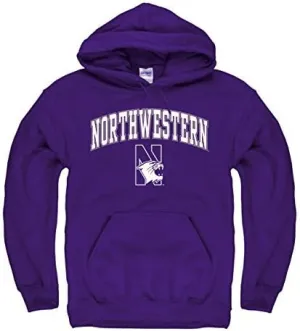 Campus Colors Long Sleeves NCAA Adult Arch & Logo Gameday Unisex Hooded Sweatshirt