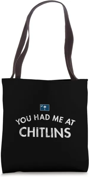 Chitlins Chitterlings South Carolina Festival Pig Intestines Tote Bag
