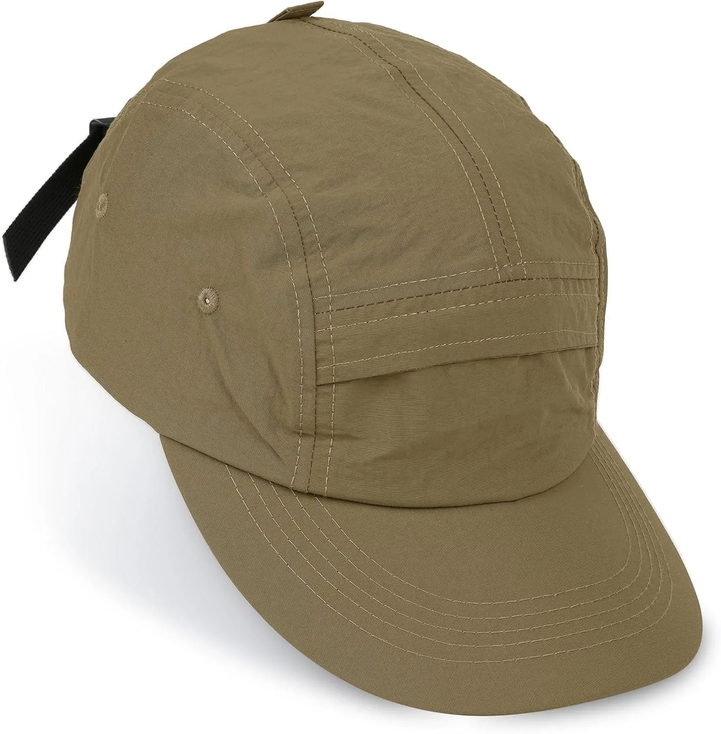 CLAPE 5 Panel Hat for Men, Curved Brim UPF50  Sun Hats Quick Dry Outdoor Sports Running Hat Baseball Cap