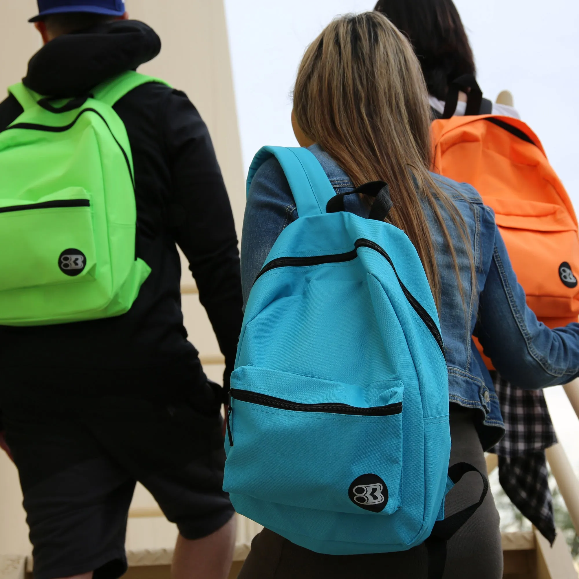 Classic 17" Lime Green Backpack