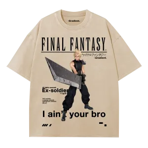Cloud Strive "Final Fantasy VII" -  Oversized T-Shirt
