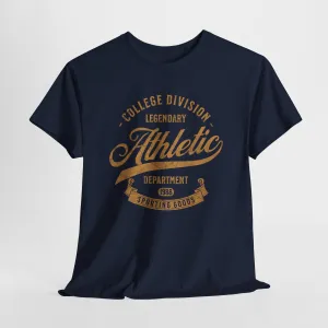 College Athletic T-Shirt - Division Legendary Design
