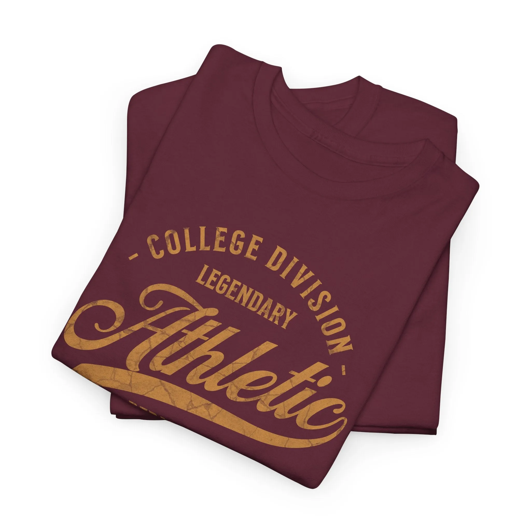 College Athletic T-Shirt - Division Legendary Design