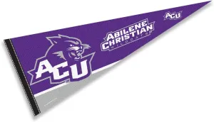 College Flags & Banners Co. Abilene Christian Pennant Full Size Felt