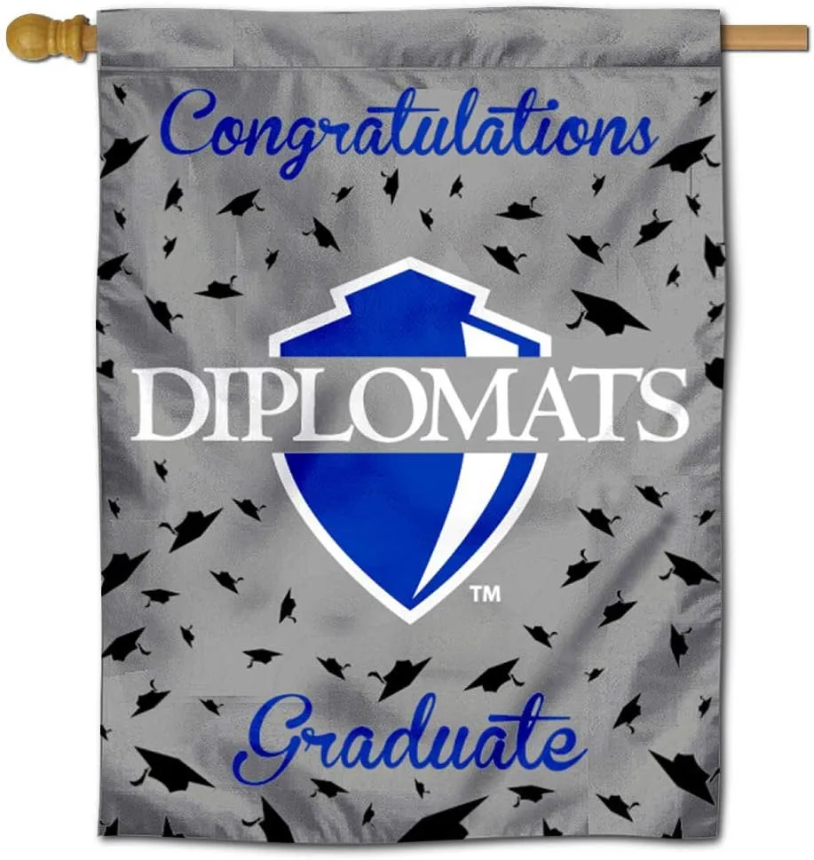 College Flags & Banners Co. Franklin and Marshall Diplomats Graduation Gift Banner Flag