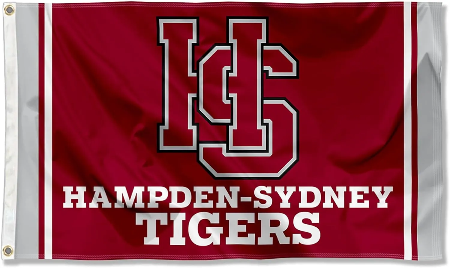College Flags & Banners Co. Hampden Sydney Tigers Wordmark 3x5 Foot Flag