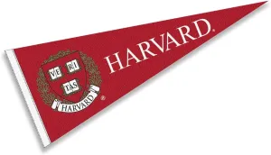 College Flags & Banners Co. Harvard Pennant Full Size Felt