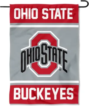 College Flags & Banners Co. Ohio State Buckeyes Garden Flag