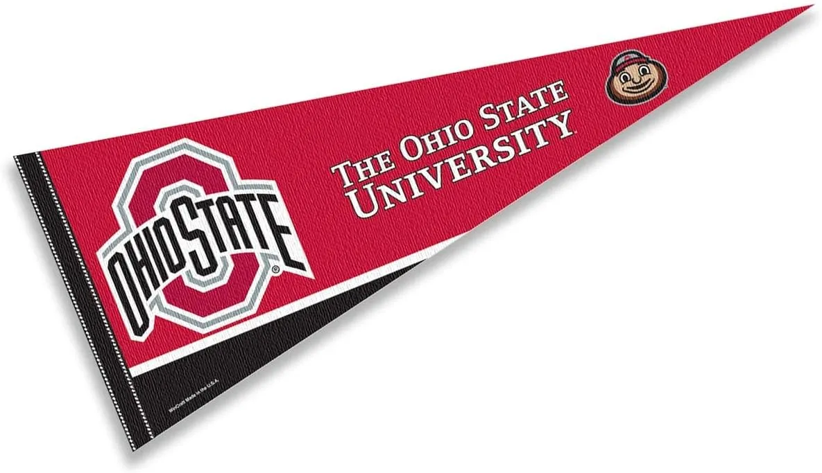 College Flags & Banners Co. Ohio State Pennant Full Size Felt