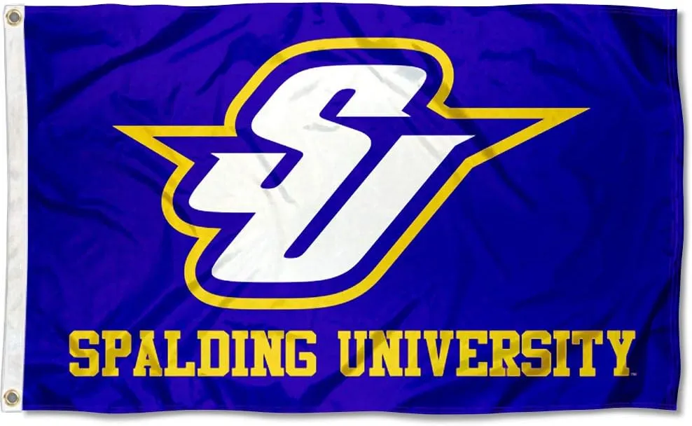 College Flags & Banners Co. Spalding Golden Eagles Flag