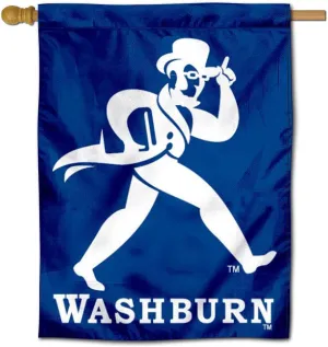 College Flags & Banners Co. Washburn University Banner House Flag