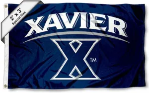 College Flags & Banners Co. Xavier Musketeers 2x3 Foot Flag