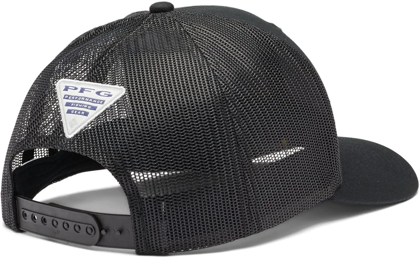 Columbia Unisex Adult PFG Logo Mesh Snap Back