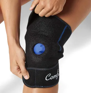 ComfiLife Knee Ice Pack with Wrap – Knee Brace – Reusable Hot & Cold Therapy Gel Pack – Adjustable Compression Support for Injuries, Knee Pain, Knee Surgery, Arthritis, Meniscus and More