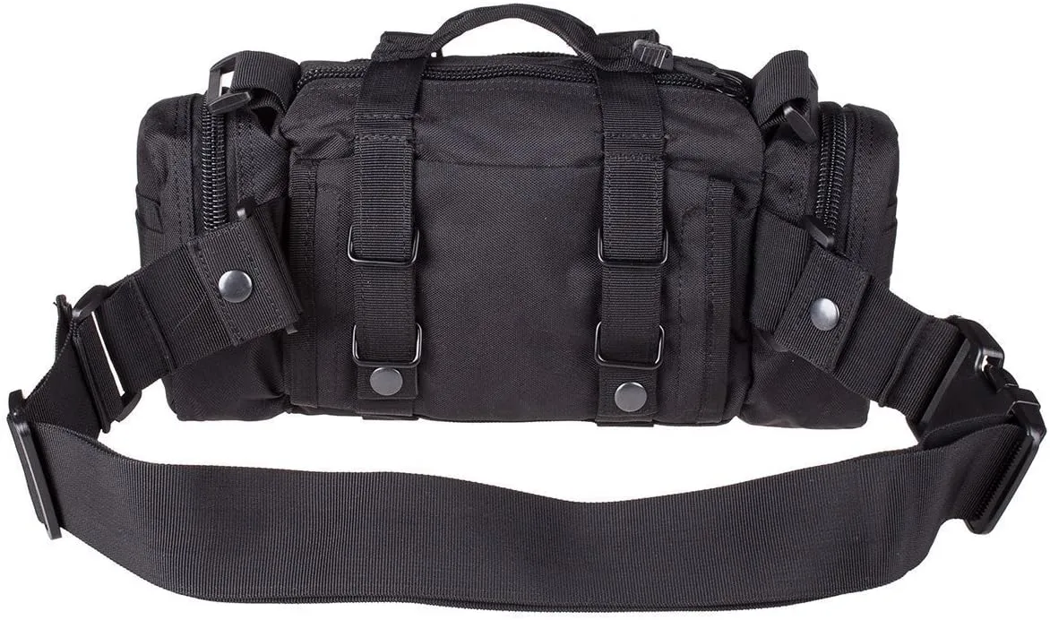 Compact Range Bag/MOLLE Compatible EDC Bug Out Bag/Waist Pack