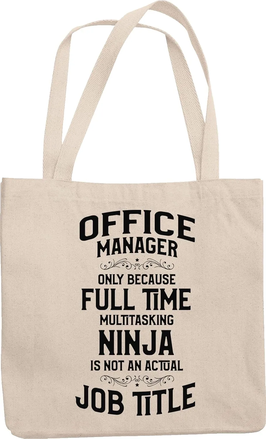 Cool Office Manager Reusable Tote Bag for Supervisor and Director