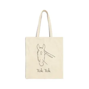 Cotton Canvas Tote BagTuk Tuk