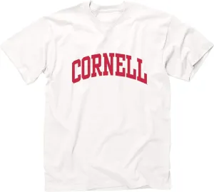 Cotton Short Sleeve White T-Shirt with Classic Logo, Unisex