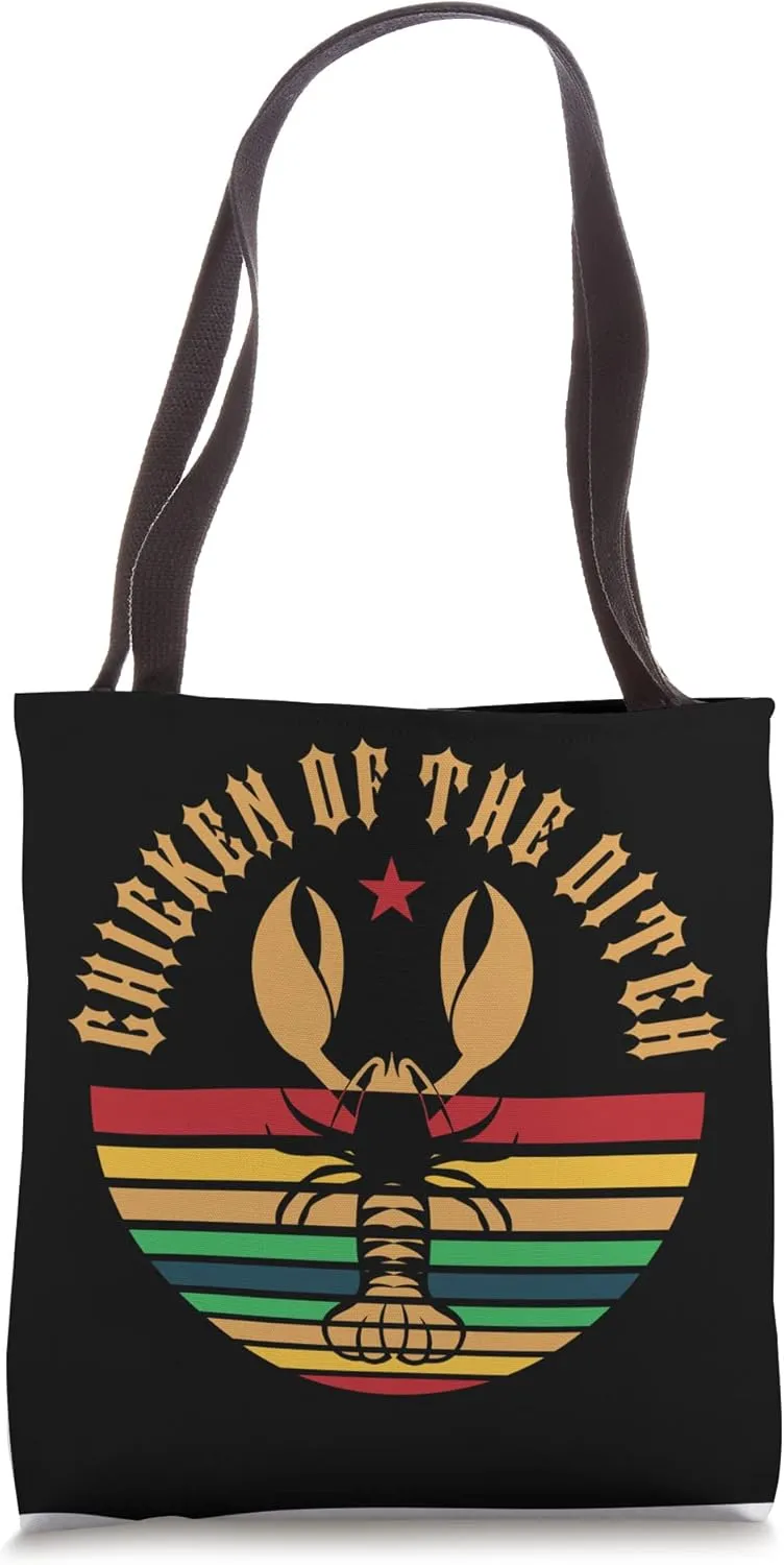 Crawfish Boil Chicken Of The Ditch Cajun Seafood Festival Tote Bag