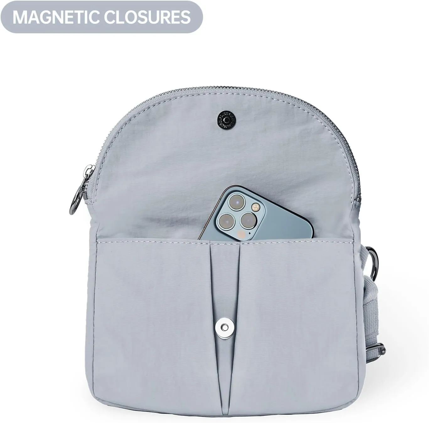 Crossbody Bag for Women, All Night Festival Bag Adjustable Strap Purse Nylon Handbags for Travel Work Casual Outdoor