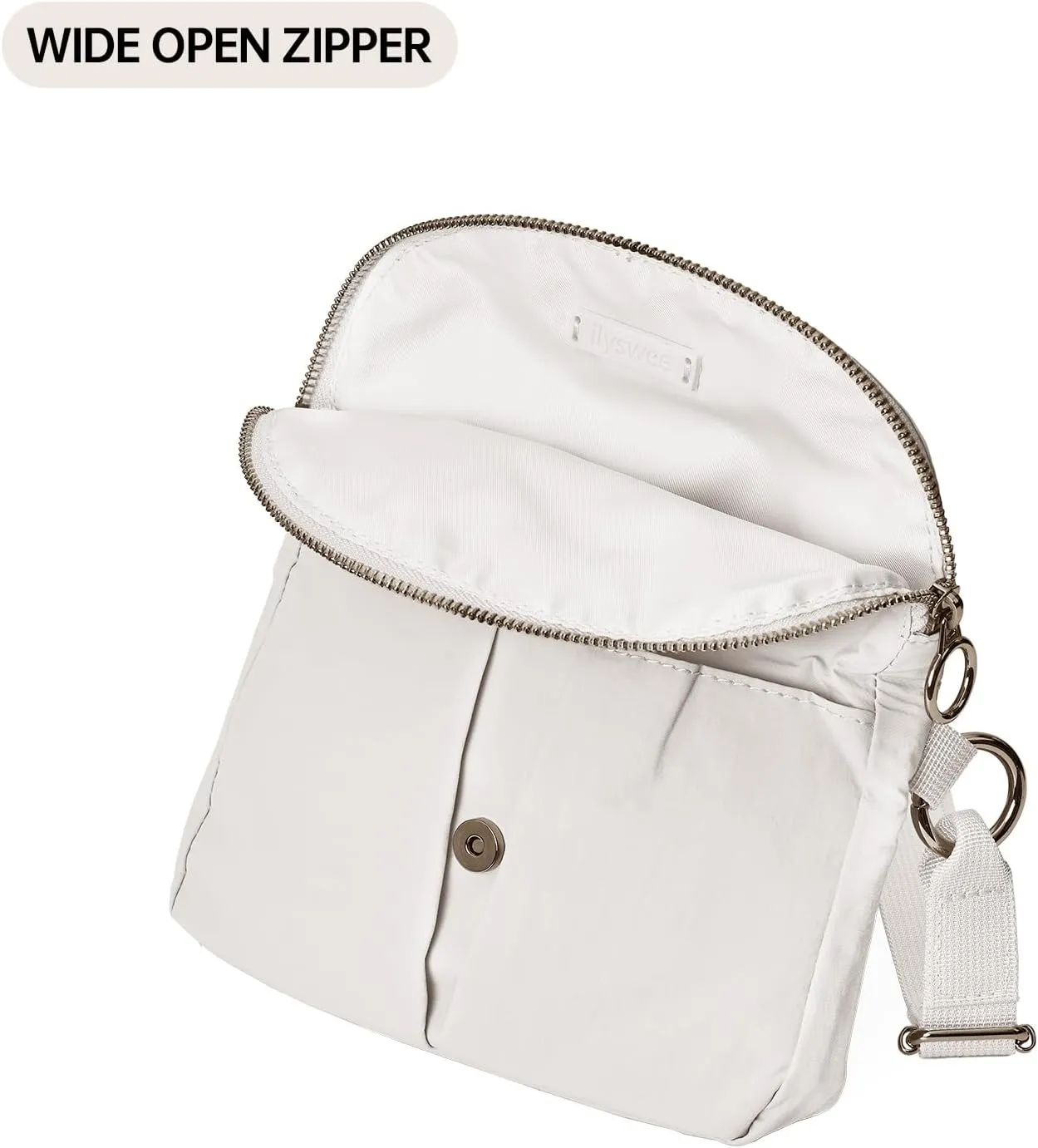 Crossbody Bag for Women, All Night Festival Bag Adjustable Strap Purse Nylon Handbags for Travel Work Casual Outdoor