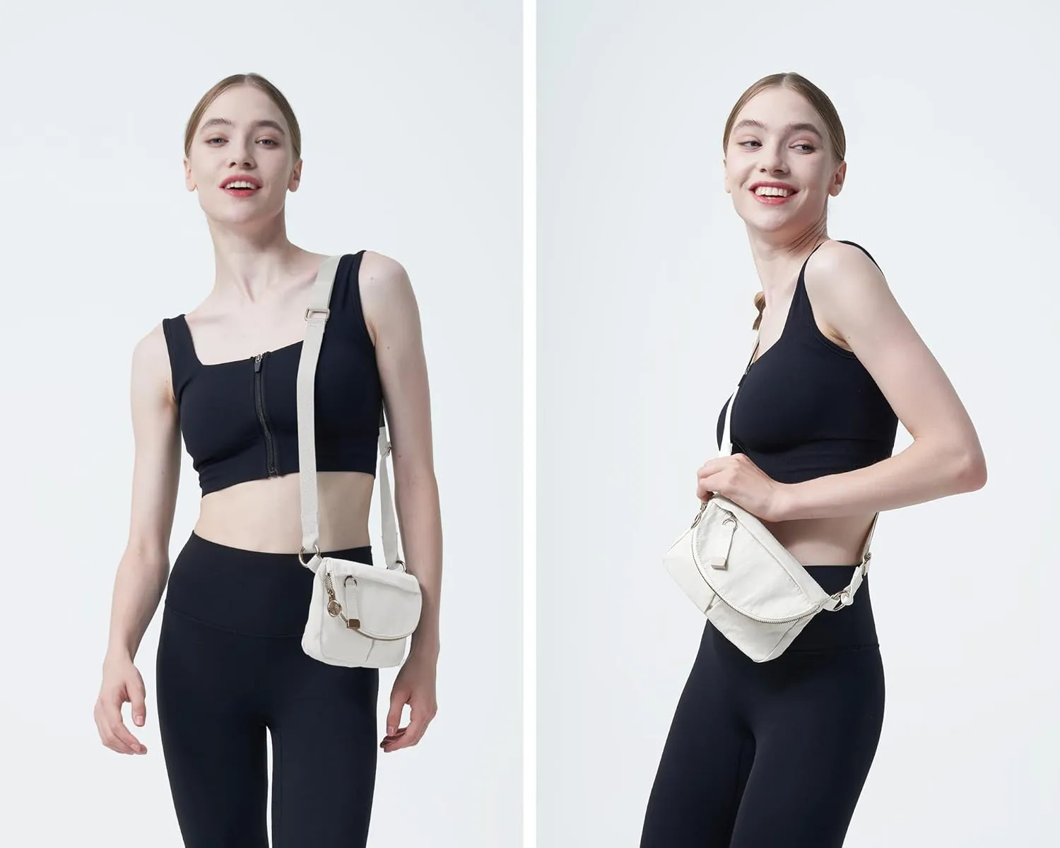 Crossbody Bag for Women, All Night Festival Bag Adjustable Strap Purse Nylon Handbags for Travel Work Casual Outdoor