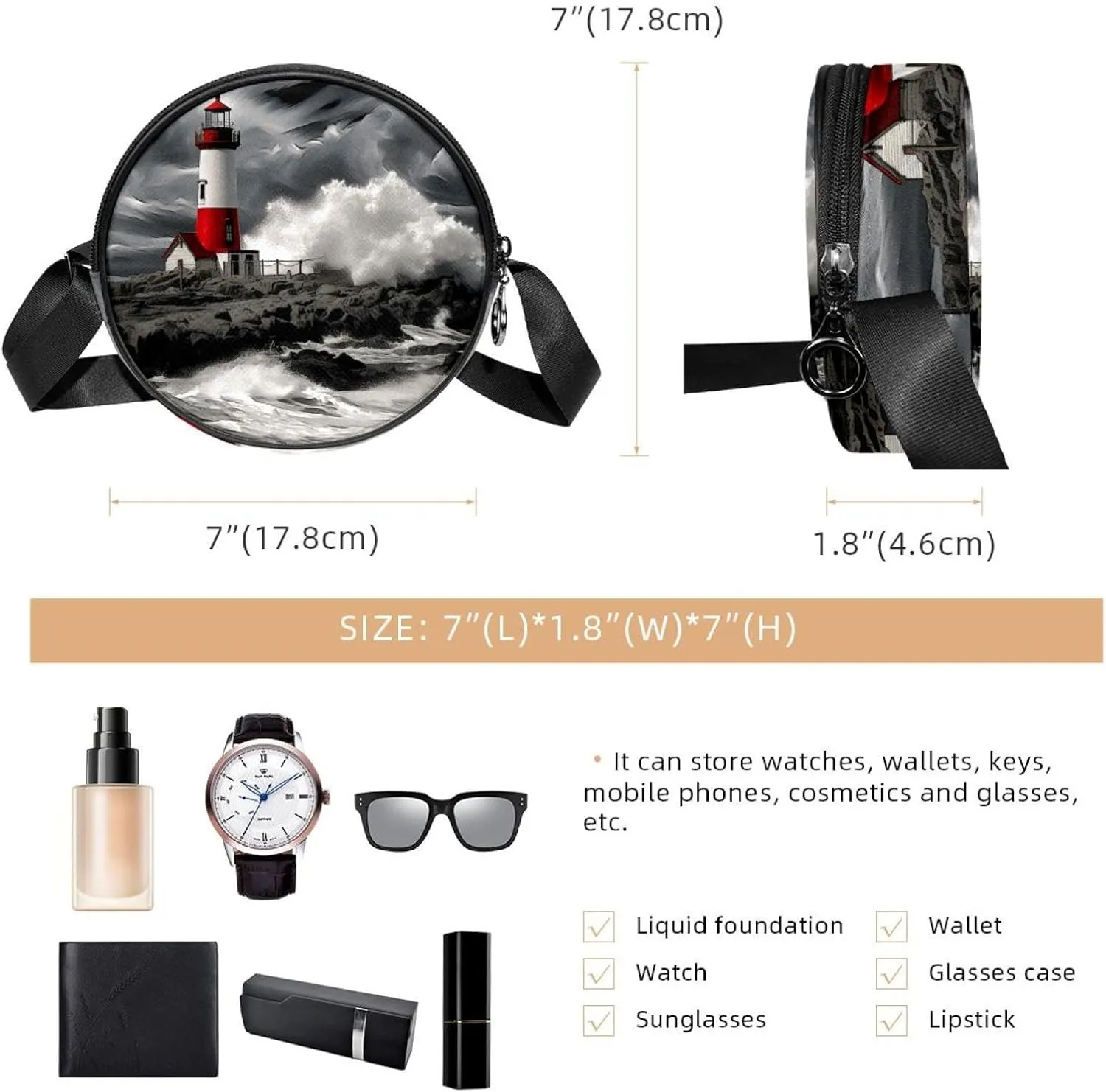 Crossbody Bags for Women,Crossbody Bag Men,Small Sling Bag,Crossbody Purse