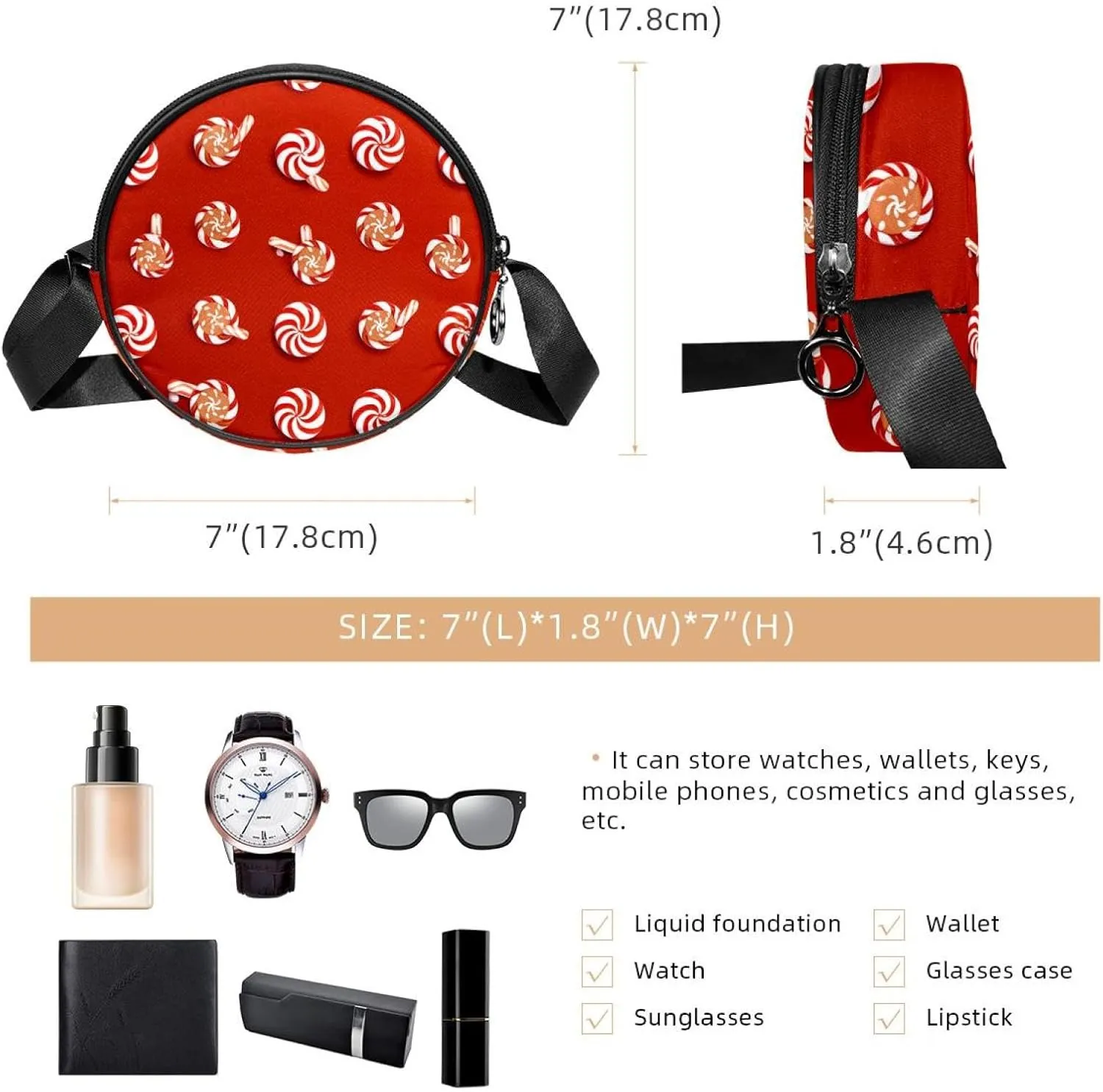 Crossbody Bags for Women,Crossbody Bag Men,Small Sling Bag,Crossbody Purse