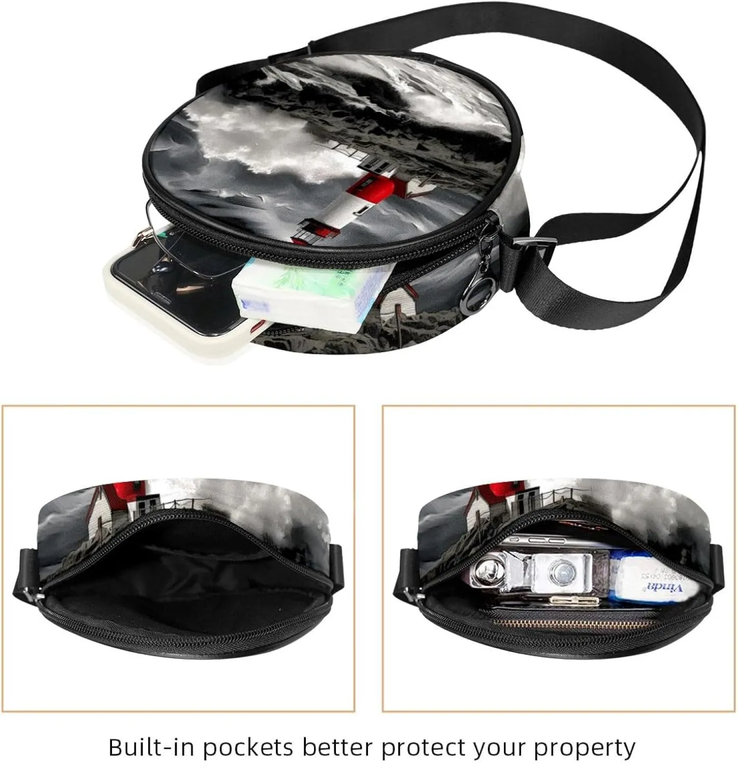 Crossbody Bags for Women,Crossbody Bag Men,Small Sling Bag,Crossbody Purse