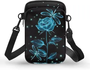 Crossbody Bags Messenger Bags Waist Bags Mini Shoulder Bags for Women and Men Removable Shoulder Strap Zipper Bags
