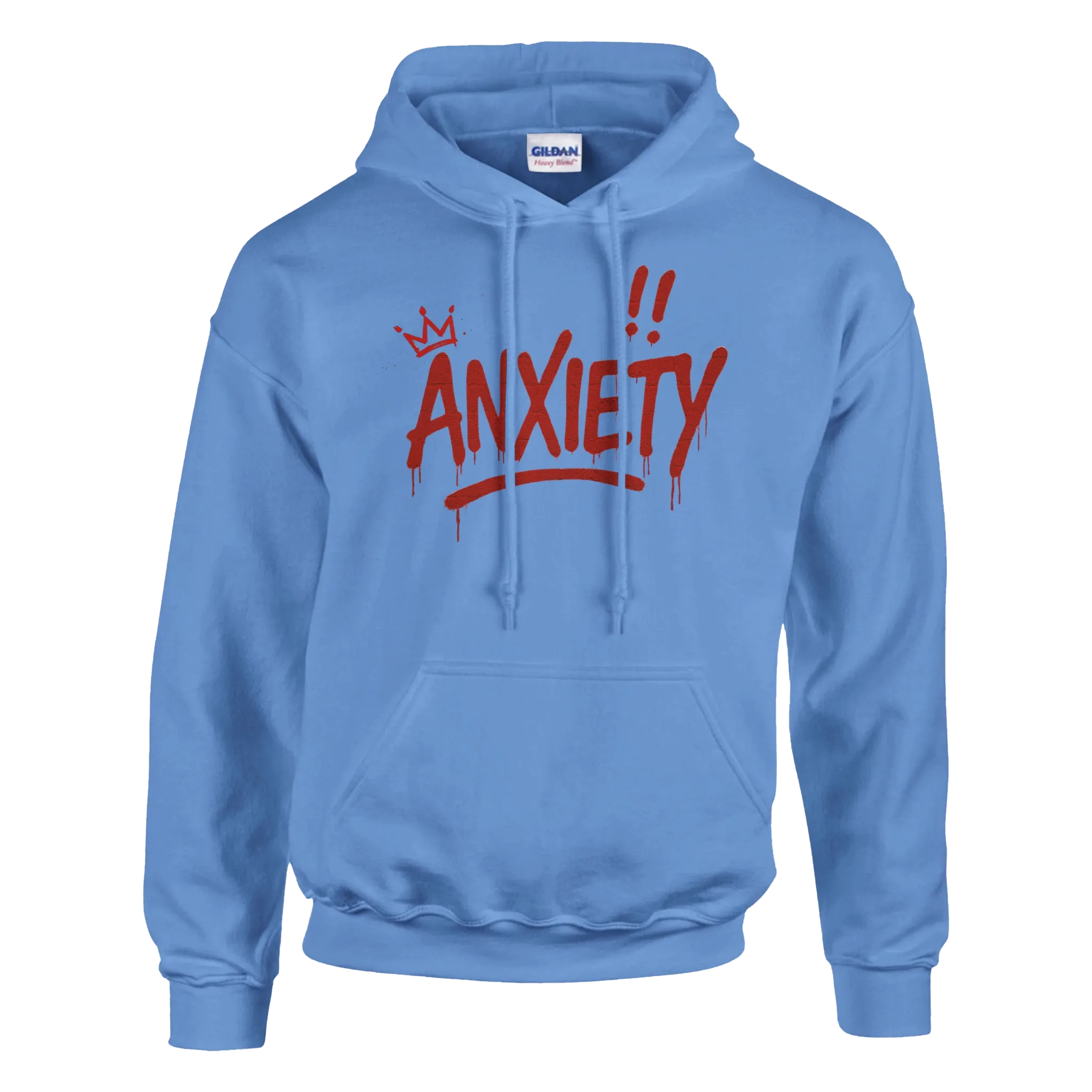 Crowned Anxiety Graffiti Hoodie