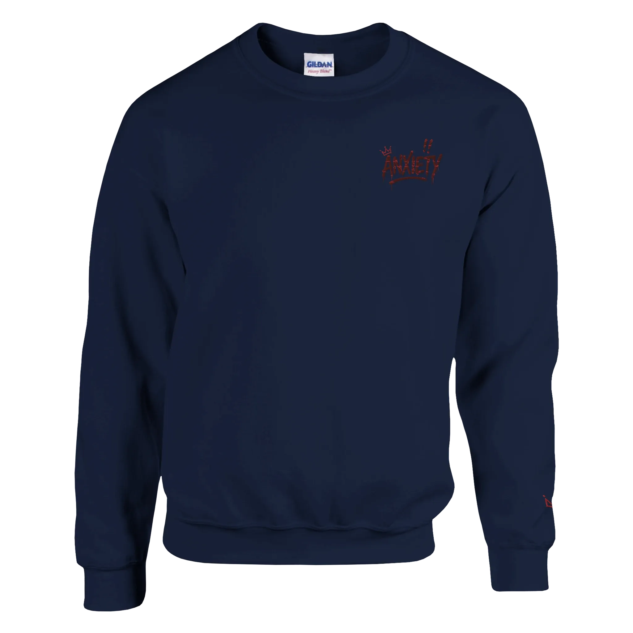 Crowned Anxiety Graffiti Sweatshirt