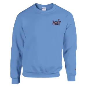 Crowned Anxiety Graffiti Sweatshirt
