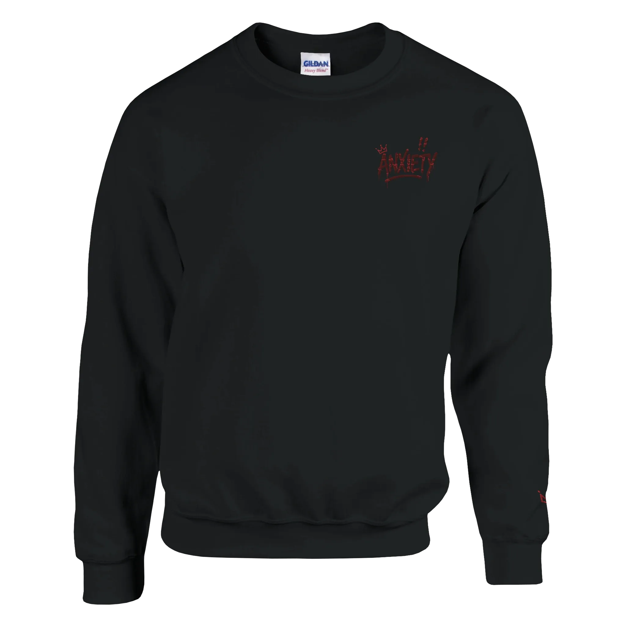 Crowned Anxiety Graffiti Sweatshirt