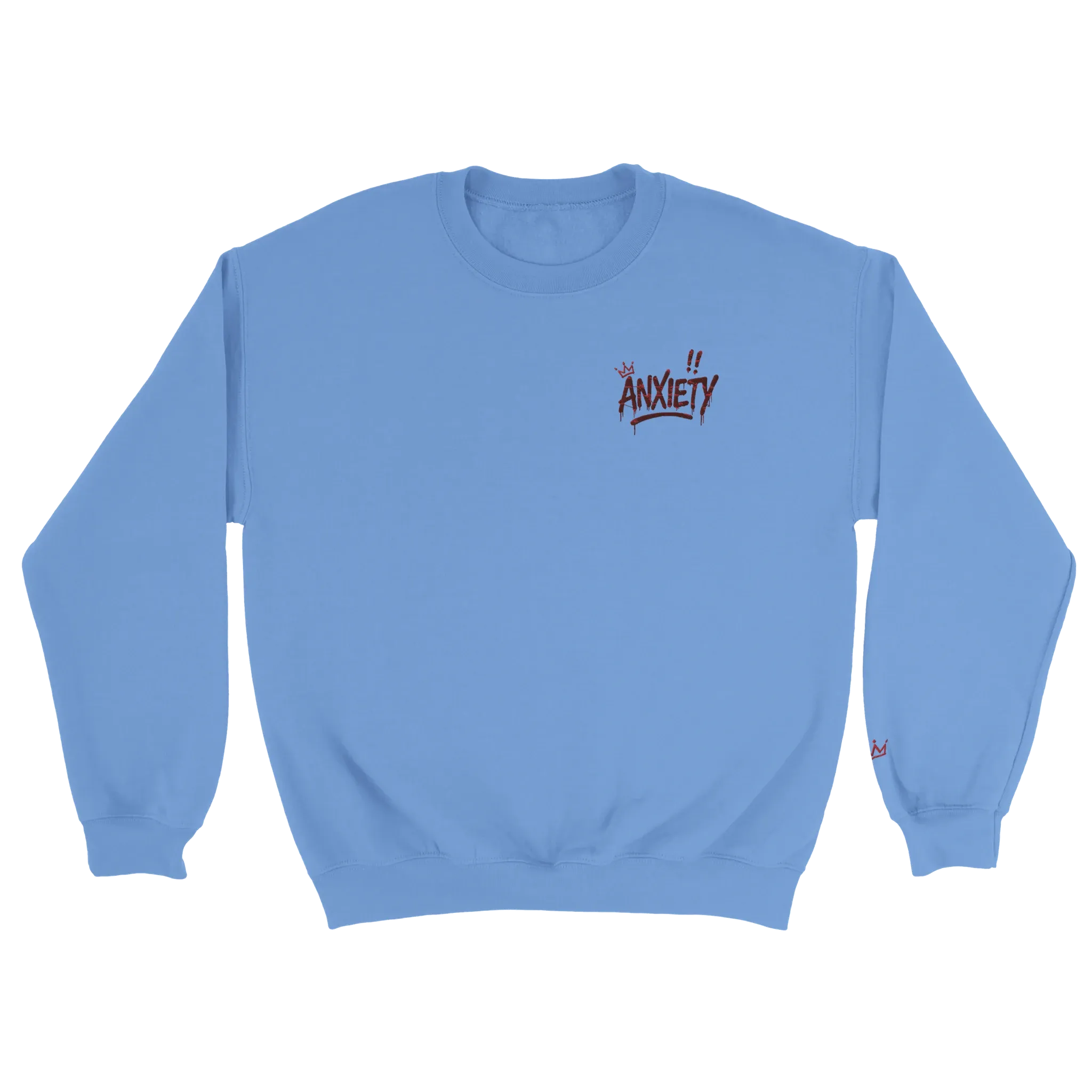 Crowned Anxiety Graffiti Sweatshirt