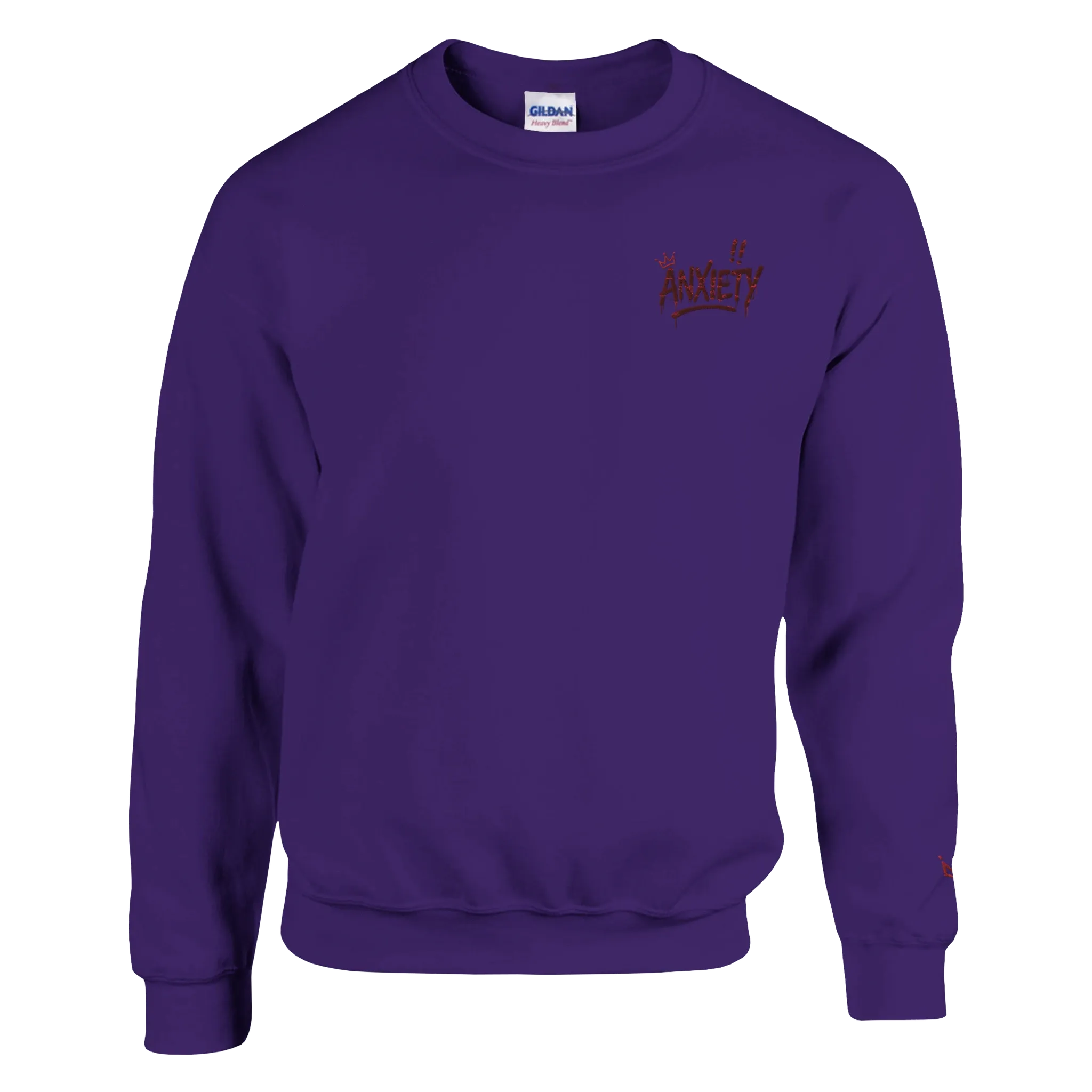 Crowned Anxiety Graffiti Sweatshirt