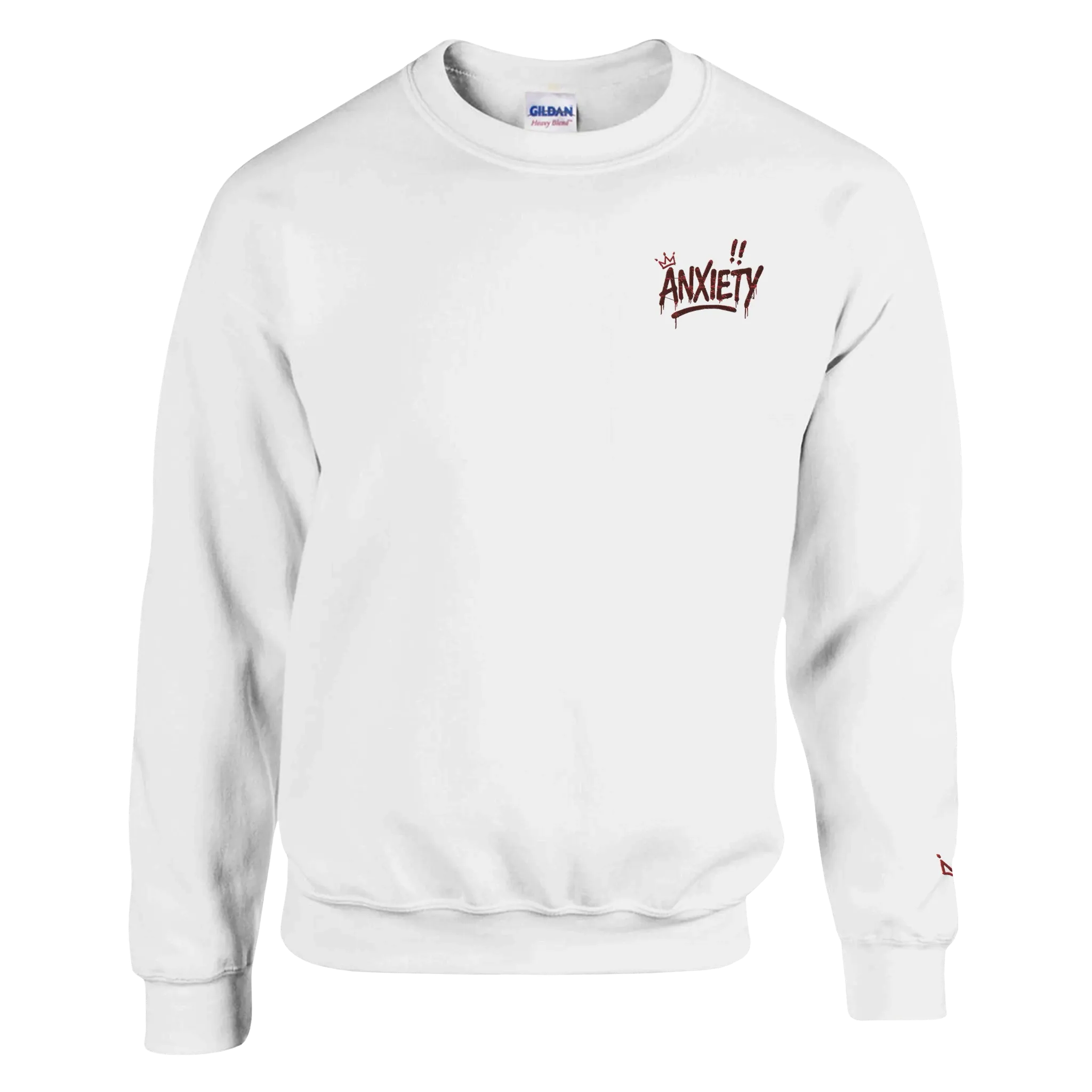 Crowned Anxiety Graffiti Sweatshirt