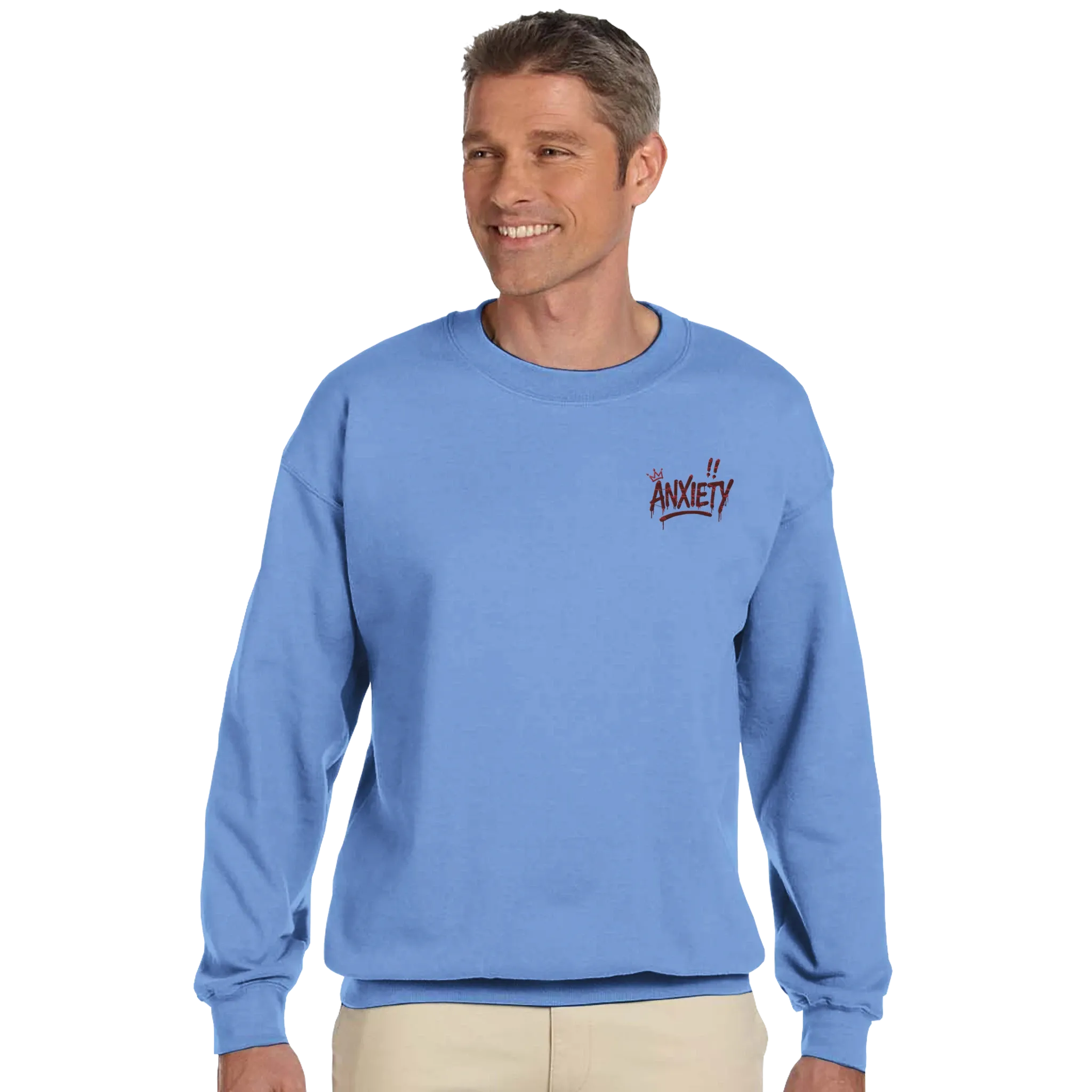 Crowned Anxiety Graffiti Sweatshirt