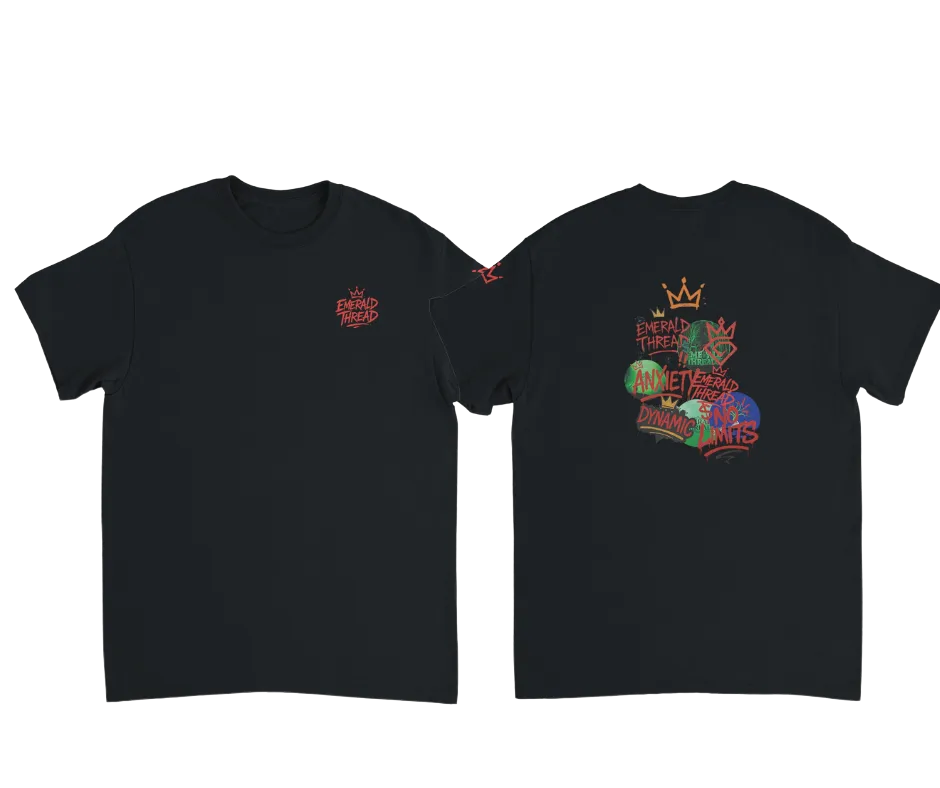 Crowned Logo Mashup Oversized Tee