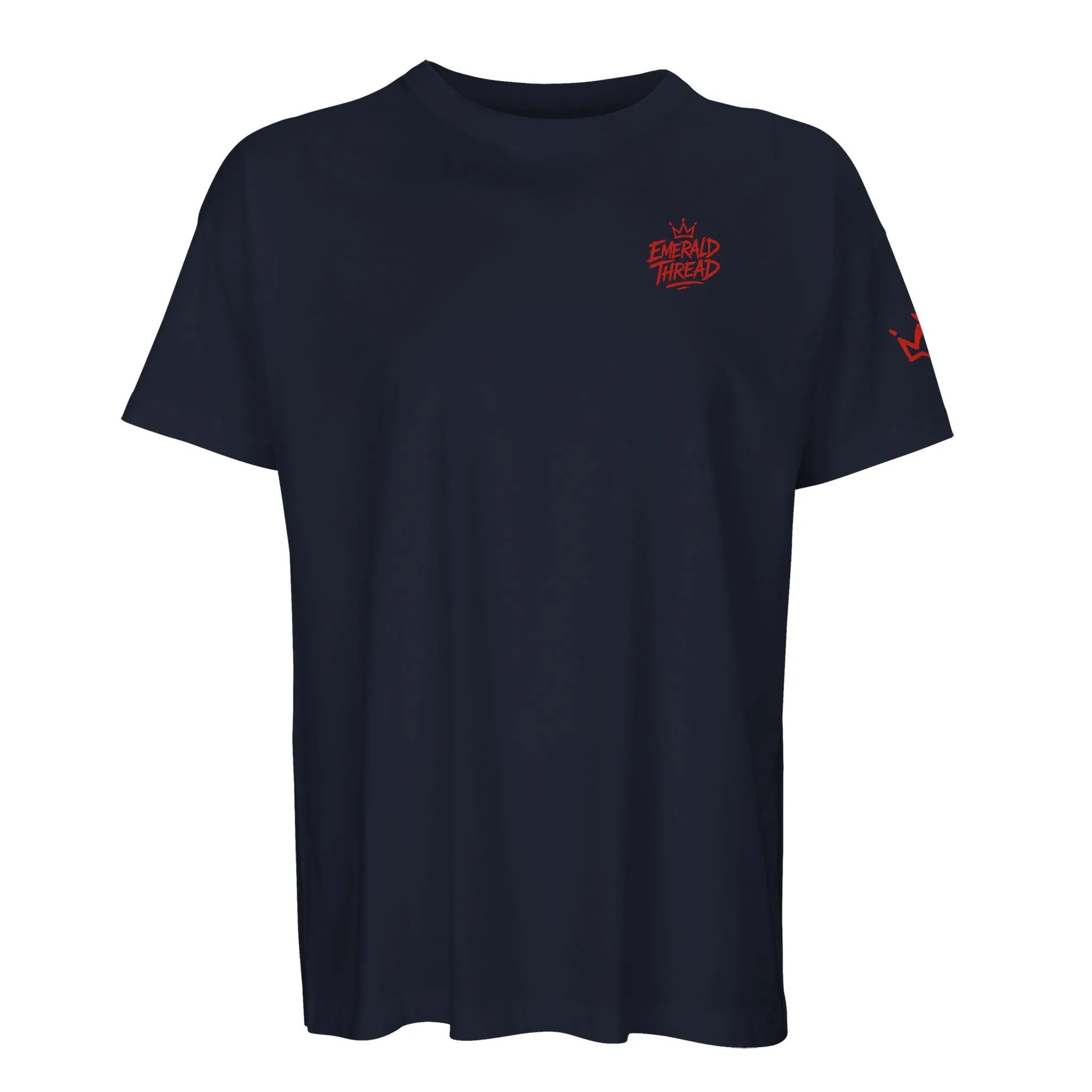 Crowned Logo Mashup Oversized Tee