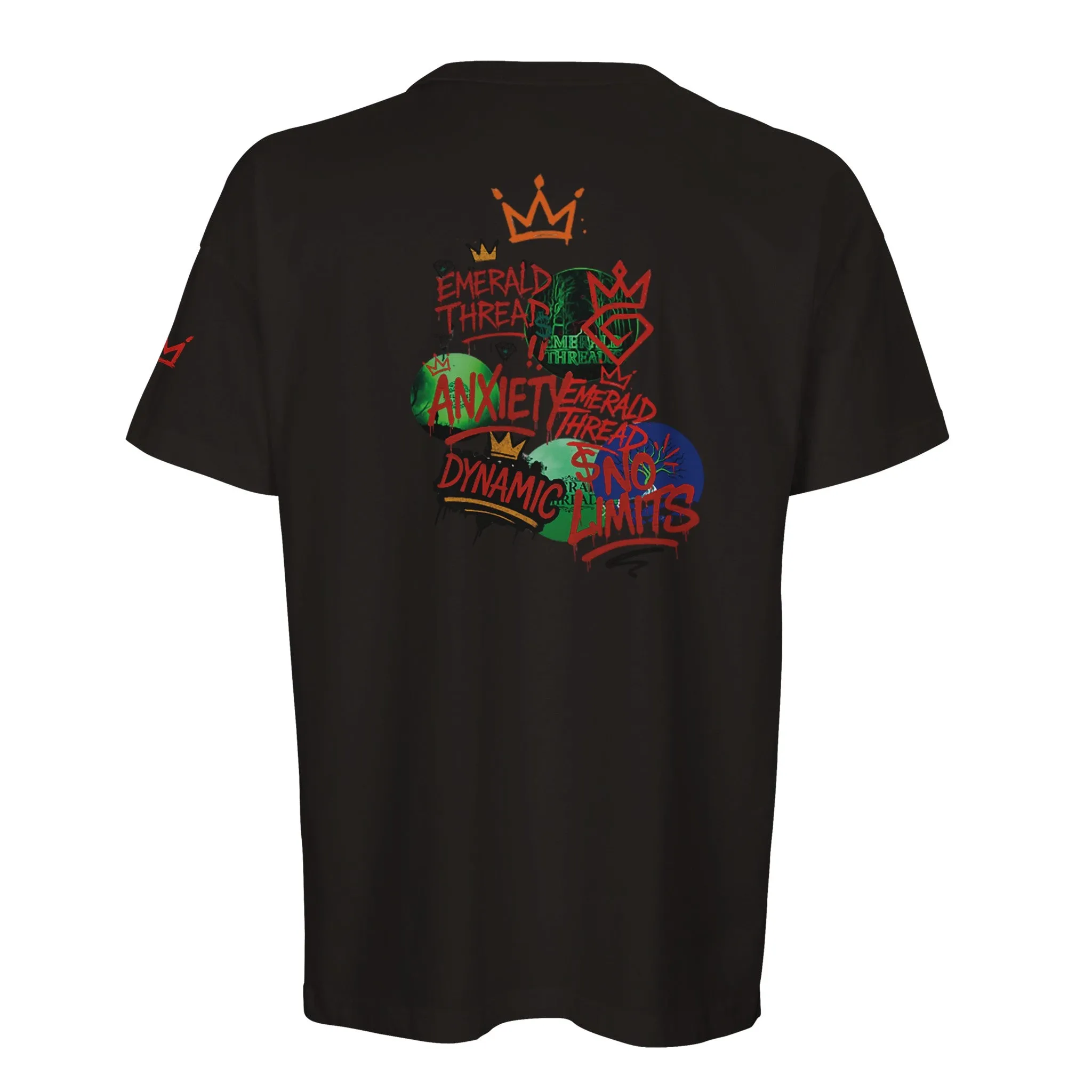 Crowned Logo Mashup Oversized Tee