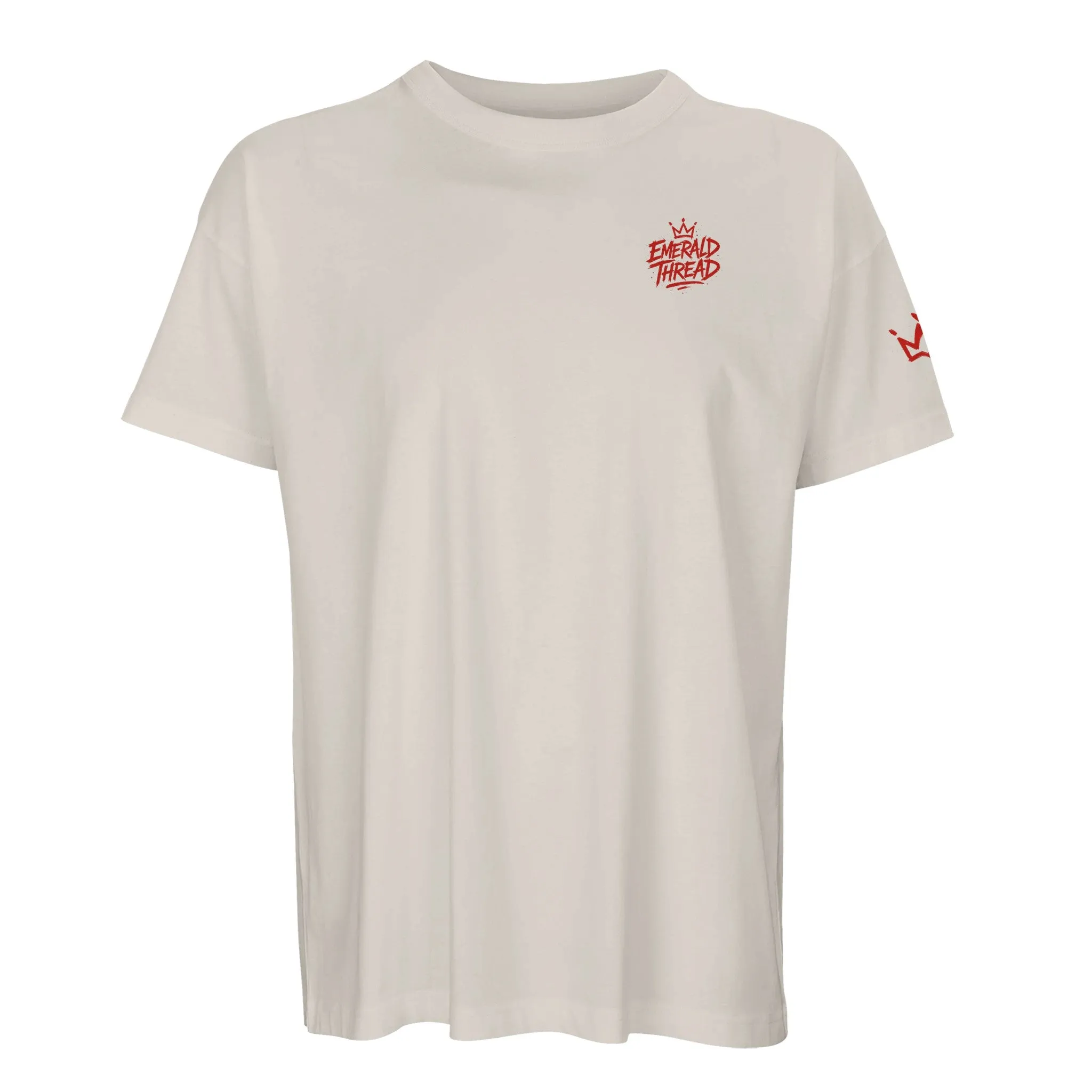 Crowned Logo Mashup Oversized Tee