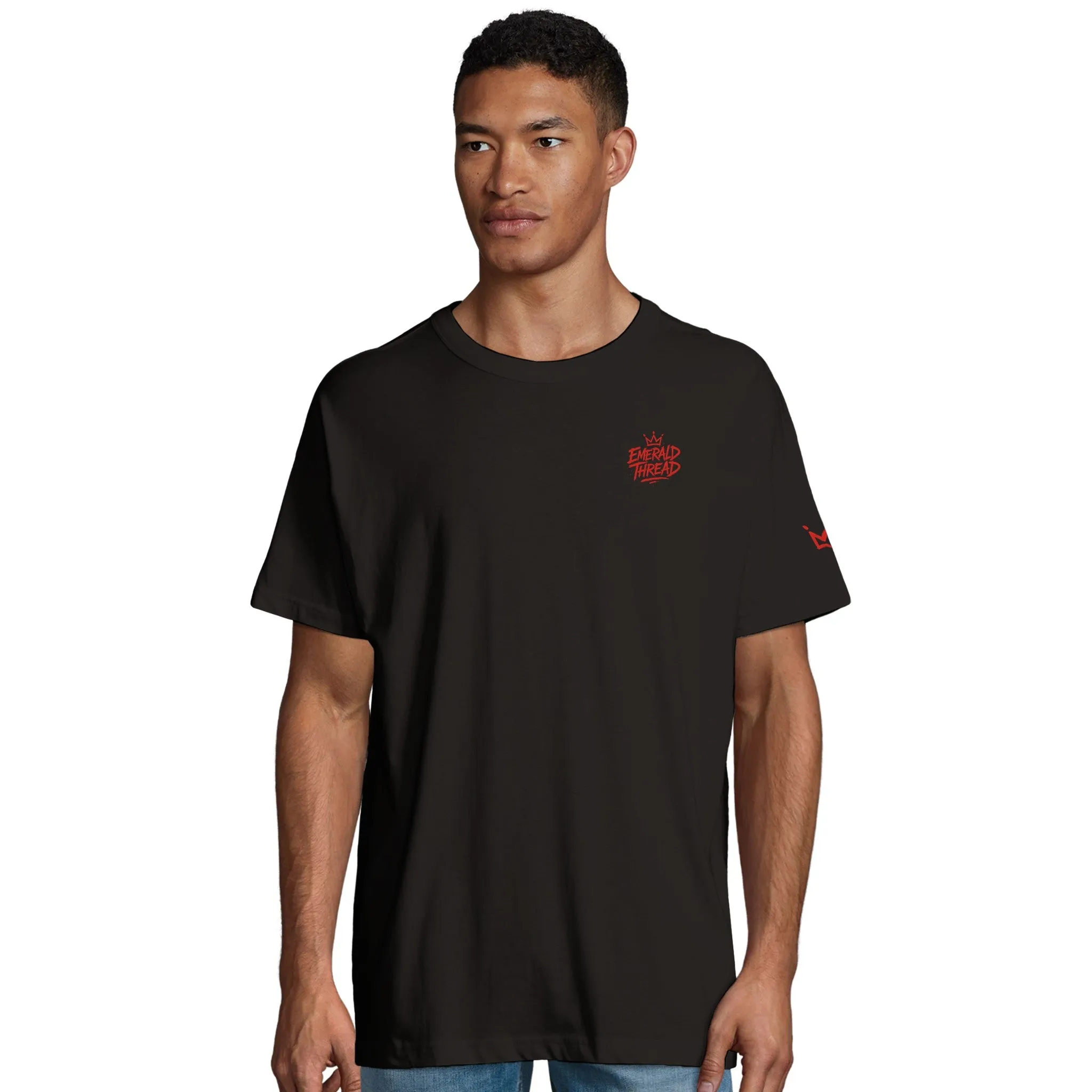 Crowned Logo Mashup Oversized Tee