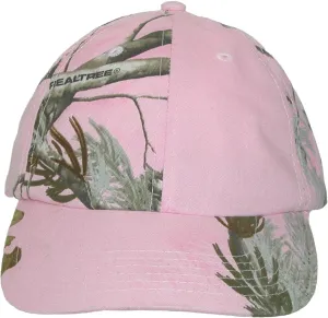 CTM® Women's Kati Treestand Pink Camo Baseball Hat