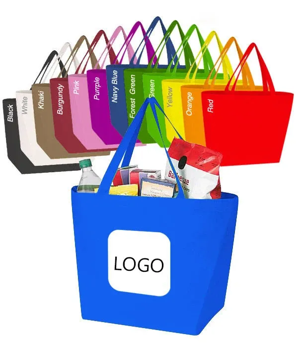Custom Logo Reusable Shopping Totes