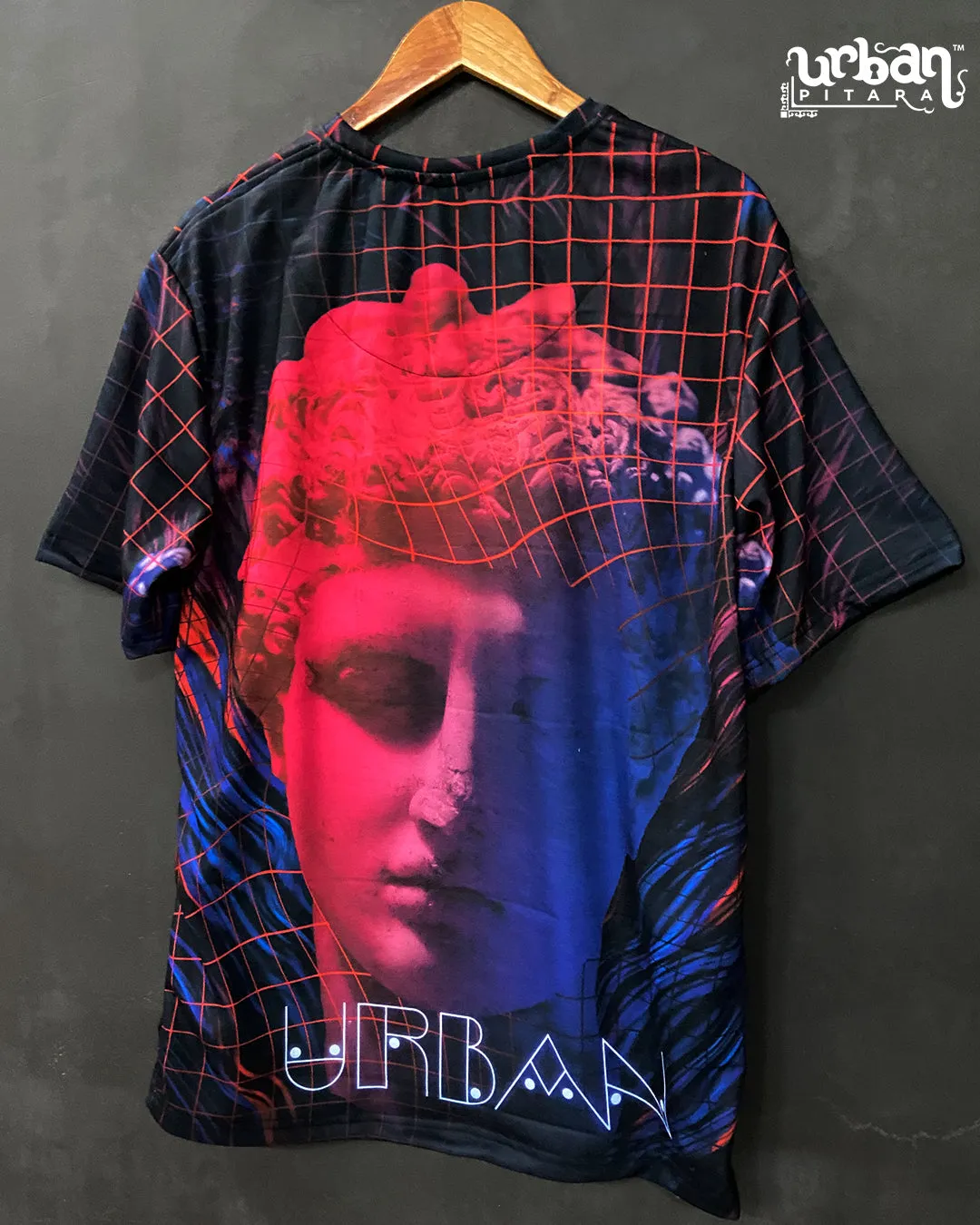 David Grid Oversized T-shirt