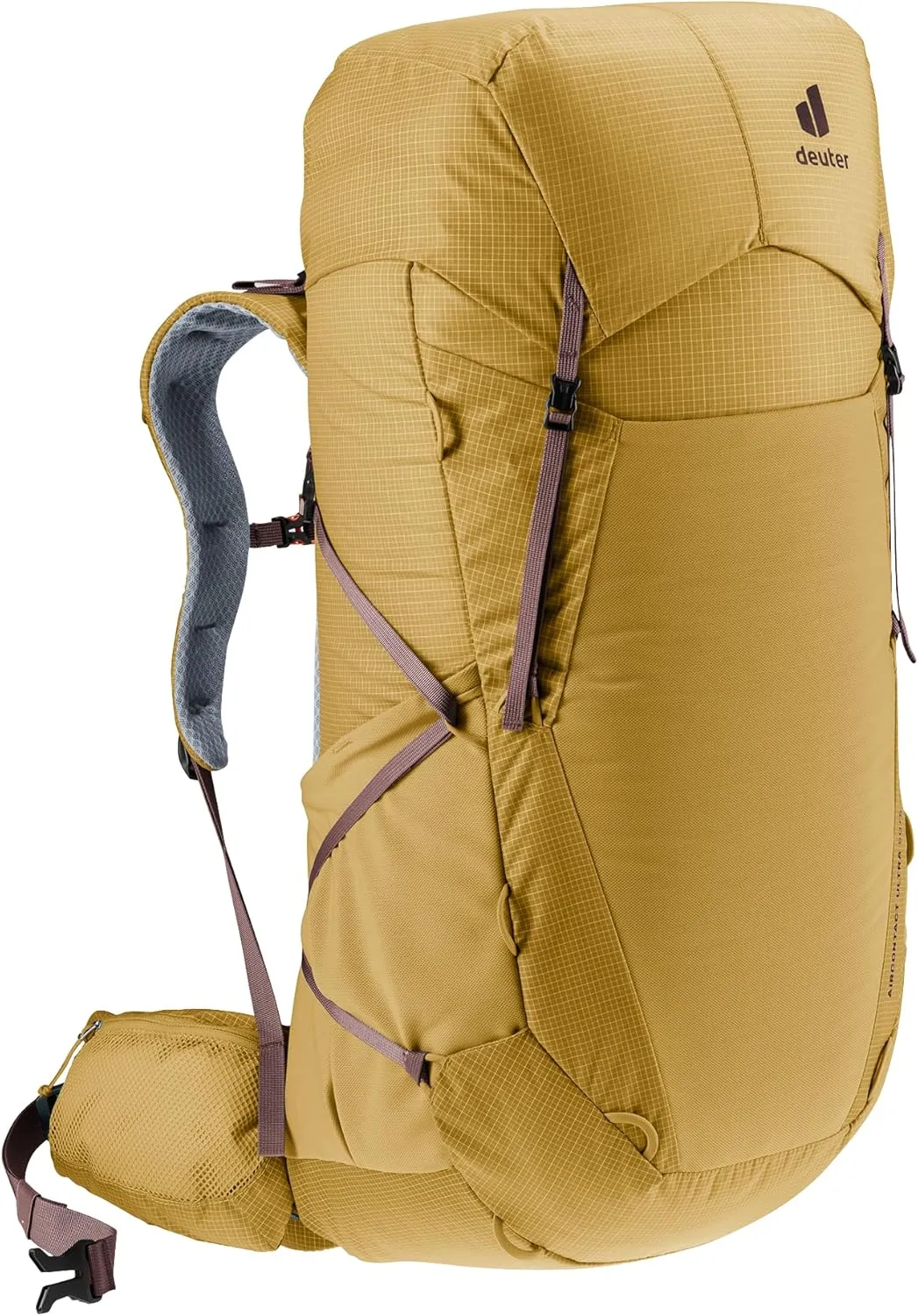 Deuter Aircontact Ultra 50 5L Hiking Backpack, Savanna-Rasin, 55 Liters