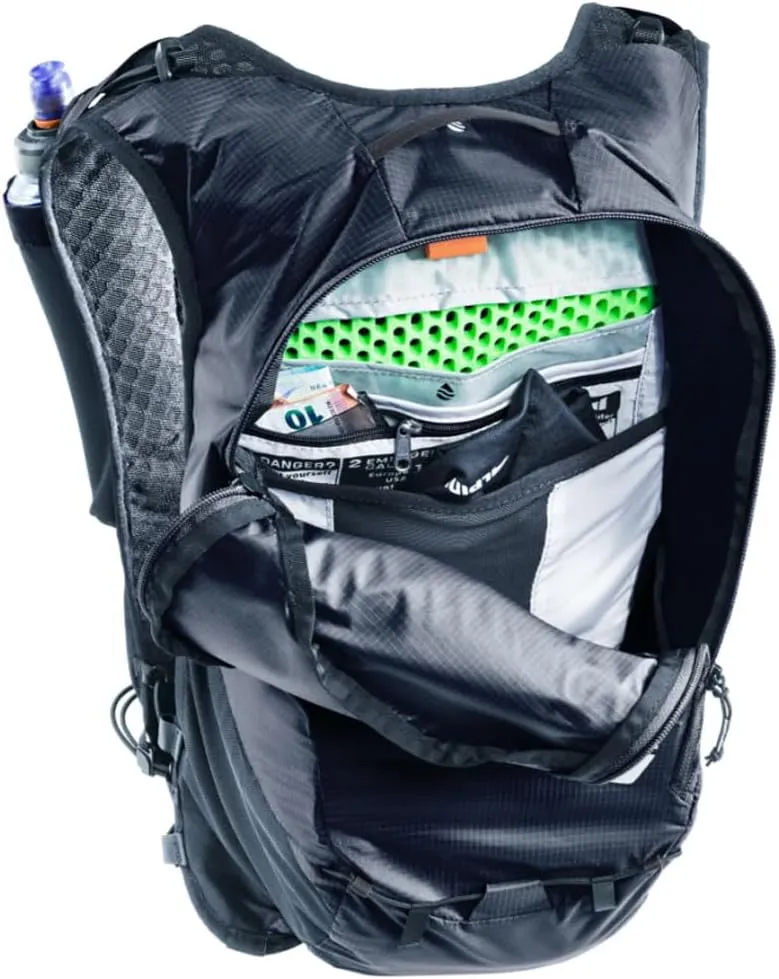 deuter Ascender 7L Trail Running and Hiking Backpack - Black