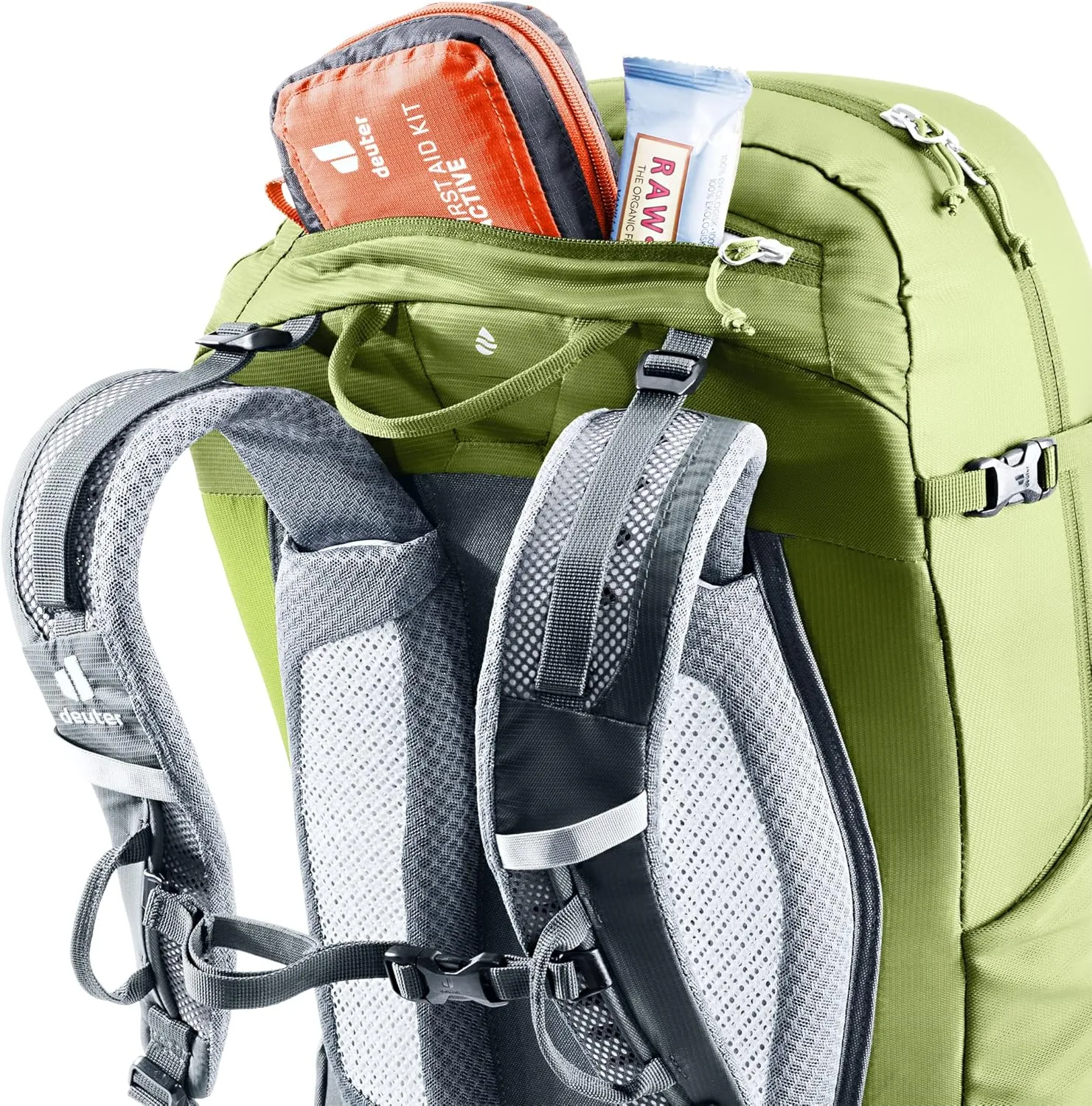 Deuter Trail Pro 33L Backpack I Day Pack for Hiking, Multi-Day Tours & Trekking - Meadow-Graphite
